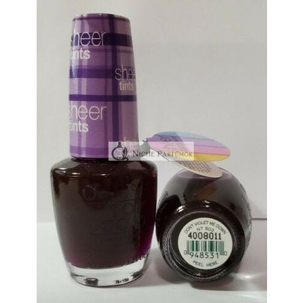 OPI Nail Polish Don't Violet Me Down Sheer Tints Top Coat 0.5oz