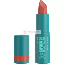   Maybelline New York Green Edition Buttercream Lipstick 007 Garden