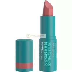   Maybelline New York Green Edition Buttercream Lipstick No.15 Windy