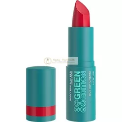   Maybelline New York Green Edition Buttercream Lipstick 004 Maple 3.4g