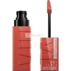   Maybelline New York Lip Colour Smudge-free Long Lasting Liquid Lipstick Shine Finish SuperStay Vinyl Ink 125 Keen
