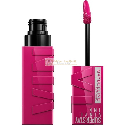 Maybelline New York Lip Colour Smudge-free Long Lasting Liquid Lipstick Shine Finish SuperStay Vinyl Ink Unafraid