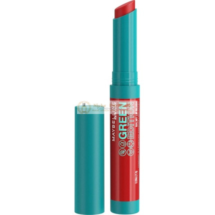 Maybelline Green Edition Balmy Lip Blush Lipstick Organic Vegan Natural Color 002 Bonfire