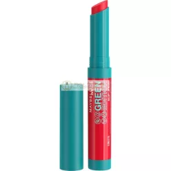   Maybelline Green Edition Balmy Lip Blush Lipstick Organic Vegan Natural Color 004 Flare