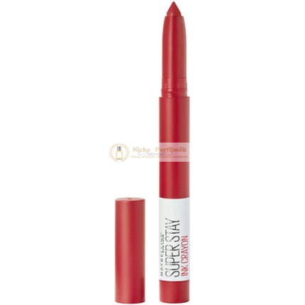 Maybelline Superstay Matte Ink Crayon Longlasting Red Lipstick with Precision Applicator 45 Hustle In Heels 1 Count