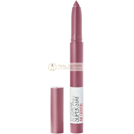 Maybelline Superstay Matte Ink Crayon Longlasting Pink Plum Lipstick with Precision Applicator 1.5g