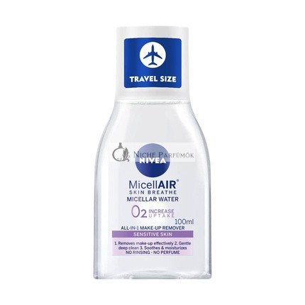 Nivea Micellair Skin Breathe Micellar Make-up Remover Water Travel Size 100ml