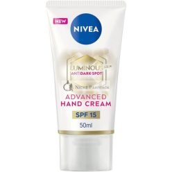   Nivea Luminous 630 Anti Dark Spot Advanced Hand Cream 50ml Enriched with Hyaluronic Acid