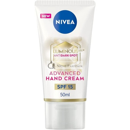 Nivea Luminous 630 Anti Dark Spot Advanced Hand Cream 50ml Enriched with Hyaluronic Acid