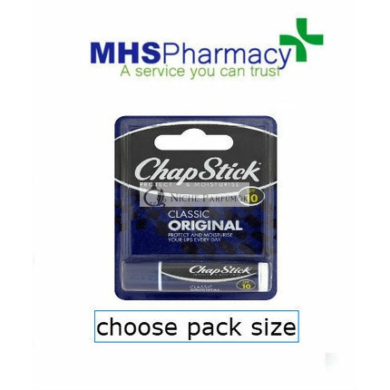 Chapstick Original Spf10 Lip Balm - Choose Pack Size