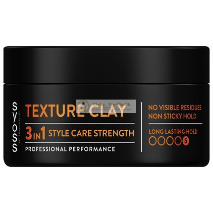 Syoss Hair Texture Clay - Perfect For Styling And Texturizing Hair