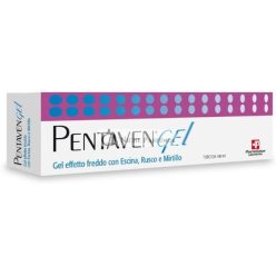   Pentaven Gel Cold Gel Fast and Effective Solution for Swelling and Heaviness in the Legs and Treatment of Edematous Conditions Based on Herbal Ingredients 100ml Tube