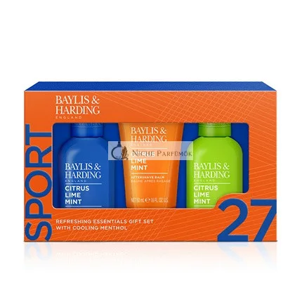 Body Care Gift Set Lime & Mint 3 Pieces