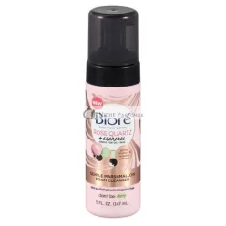   Biore Rose Quartz + Charcoal Gentle Marshmallow Cleanser 5oz 147ml