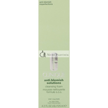 Clinique Anti Blemish Solutions Cleansing Foam for All Skin Types 125ml