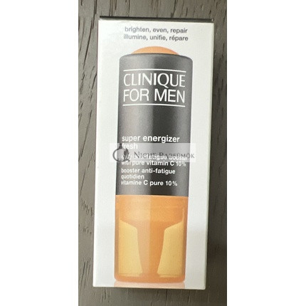 Clinique For Men Super Energizer Fresh Daily Anti-Fatigue Booster 8.5ml - NEW