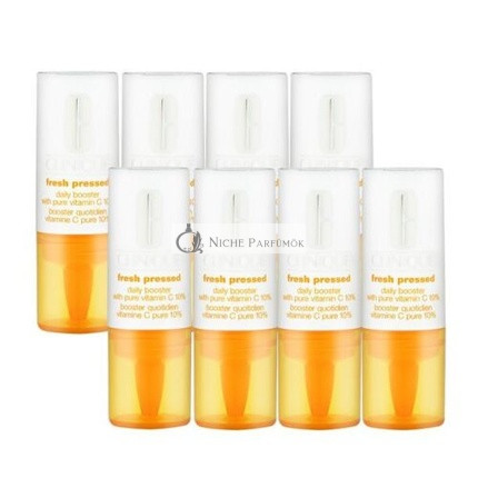 Clinique Fresh Pressed Daily with Pure Vitamin C 10% 8 x 8.5ml - New and Original Packaging