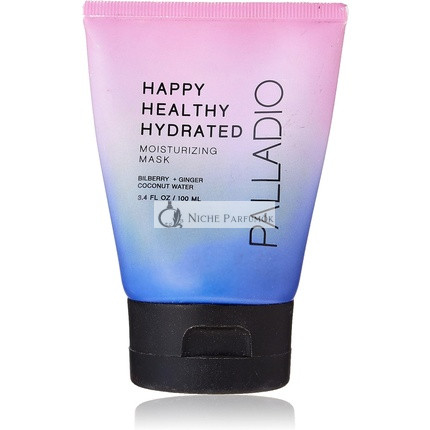 Palladio Moisturizing Face Mask Happy Healthy Hydrated Skin Overnight Application 3.5 oz