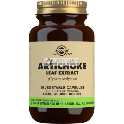 Solgar Artichoke Vegetable Capsules 60