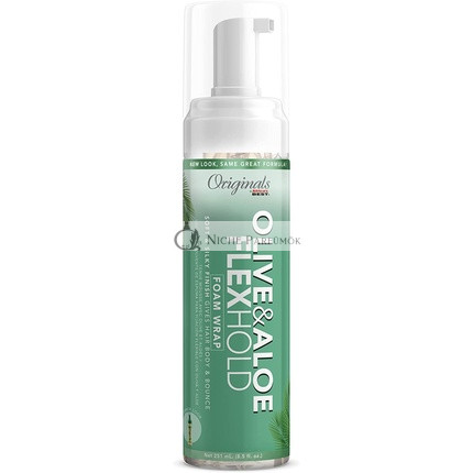 Organics By Africa's Best Organic Mousse Wrap Lotion with Olive Oil 8.5oz 251ml