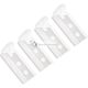 Tweezerman Eyebrow Razor Replacement Blades Stainless Steel