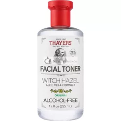   THAYERS Alcohol-Free Original Witch Hazel Facial Toner with Aloe Vera Formula 12 Fl Oz
