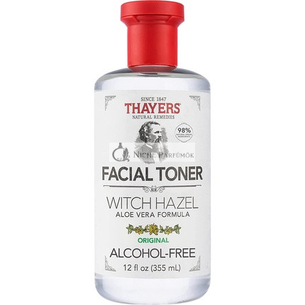 THAYERS Alcohol-Free Original Witch Hazel Facial Toner with Aloe Vera Formula 12 Fl Oz