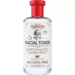   THAYERS Alcohol-Free Coconut Water Witch Hazel Facial Toner with Aloe Vera Formula 12oz