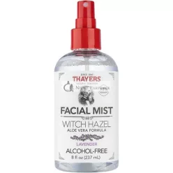   THAYERS Alcohol-Free Witch Hazel Facial Mist Toner with Aloe Vera and Lavender 8 Fl Oz