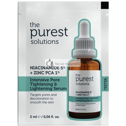 The Purest Solutions Intensive Pore Tightening & Lightening Serum With Niacinamide 5% And Zinc Pca 1% - 2ml
