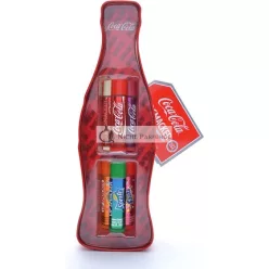   Lip Smacker Coca-Cola Vintage Tin Collection Lip Balm Set for Kids - Pack of 6