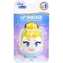   Lip Smacker Disney Emoji Flip Balms Collection Cinderella Lip Balm for Kids Berry Flavour