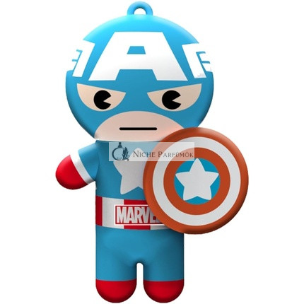 Lip Smacker Marvel Collection Captain America Flavored Lip Balm for Kids with Keychain