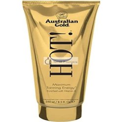   Australian Gold Hot! Tanning Lotion with Maximum Tanning Power 250ml