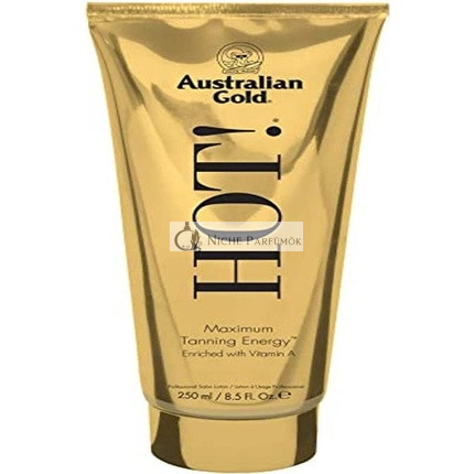 Australian Gold Hot! Tanning Lotion with Maximum Tanning Power 250ml