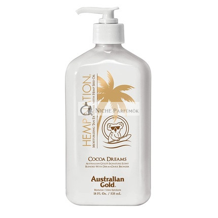 Hemp Nation Cocoa Dreams Tan Extender with Derma Dark Bronzer 18oz