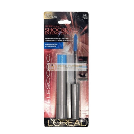 L'Oreal Telescopic Shocking Extensions Waterproof Mascara 981 Black