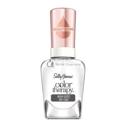 Sally Hansen Color Therapy Beautifiers High Gloss Top Coat with Argan Oil