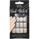 ARDELL Nail Addict Classic French Press On Nails with Glue and File - 24 Artificial Nails