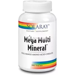 Solaray Mega Multi Mineral 120 Caps