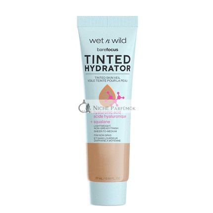 Wet n Wild Bare Focus Tinted Skin Perfector Moisturizing Fluid with Hyaluronic Acid Medium Tan 27ml