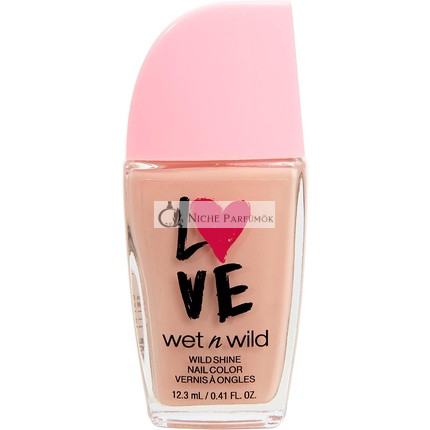 wet n wild Wild Shine Nail Color Tickled Pink - Formaldehyde, Toluene, and Phthalate Free Long-Lasting Quick-Drying Formula