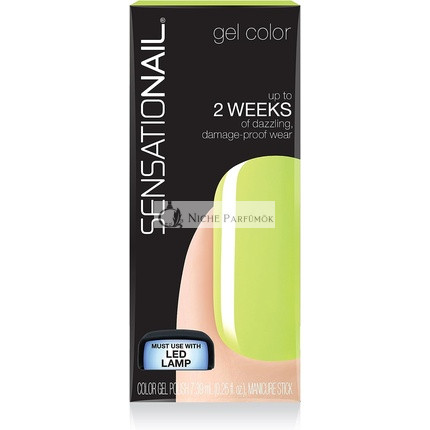 Sensationail 7.39ml Original Nail Polish Gel Kiwi Green