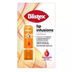   Blistex Lip Infusions Restore Lip Stick 3.7g with Squalane and Allantoin to Hydrate and Soften