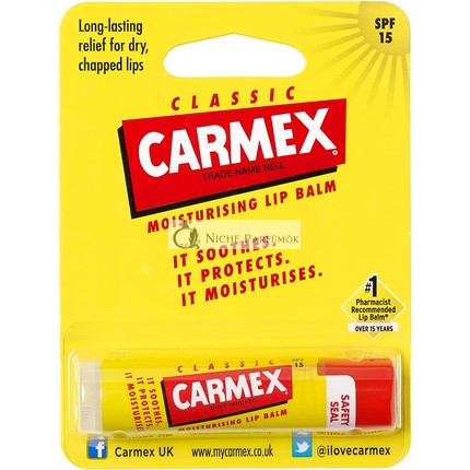 Carmex Classic Lip Balm Stick Spf 15 4.25g