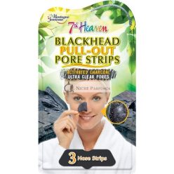   7th Heaven Blackhead Pull-Out Pore Strips with Activated Charcoal Aloe Vera and Witch Hazel - Ideal for Combination and Oily Skin