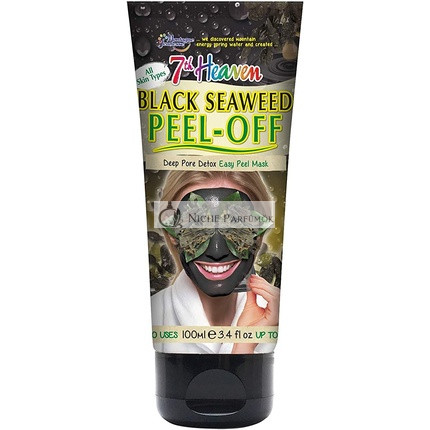 7th Heaven Black Seaweed Peel Off Face Mask 100ml Tube