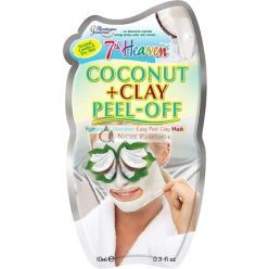   7th Heaven Coconut and Clay Easy Peel-Off Face Mask to Hydrate and Nourish Skin