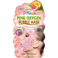   7th Heaven Pink Oxygen Bubble Sheet Face Mask for Quick Cleansing Hydration
