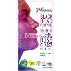   7th Heaven Stardust Cosmic Rose Quartz Easy Peel-Off Face Mask for Healthy Glowing Skin